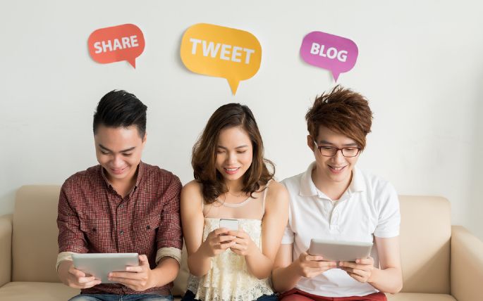 Genz sosial media