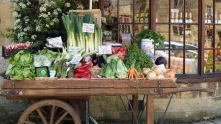 penjual sayur