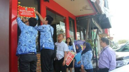 penyegelan objek pajak