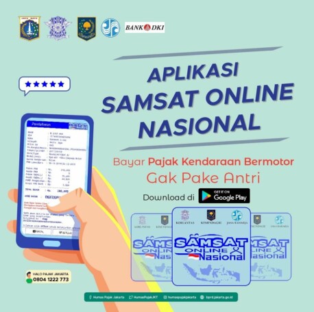 Bayar pajak online di aplikasi Samsat Online Nasional