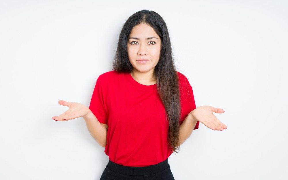 Wanita bertanya
