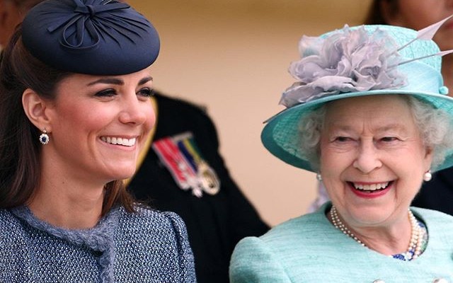 kate middleton dan ratu elizabeth