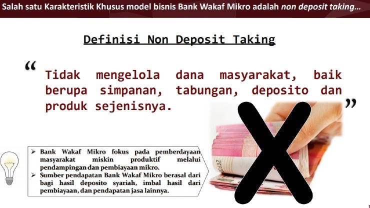 Bisa mengelola dana masyarakat