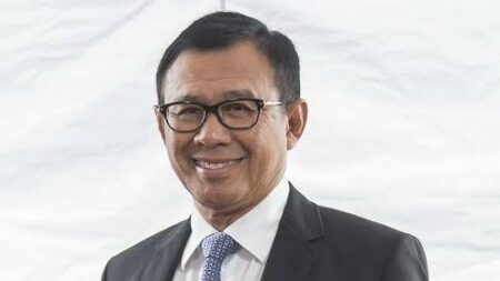 Dirut BBNI Achmad Baiquni. (