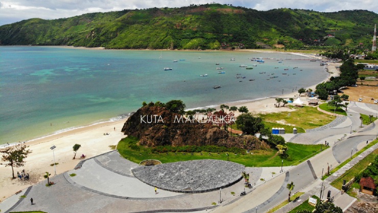 Begini pemandangan kota Mandalika di NTB