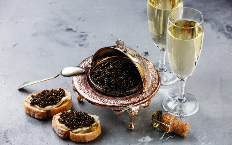 Caviar termasuk makanan mahal di dunia