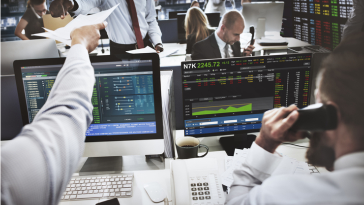 Pasar saham (Shutterstock)