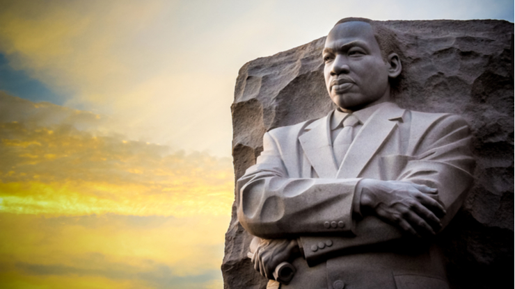 Martin Luther King (Shutterstock).