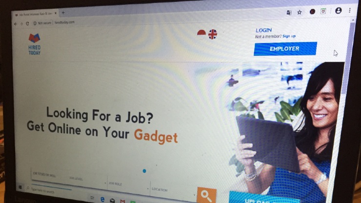Portal pencari lowongan kerja, Hired Today