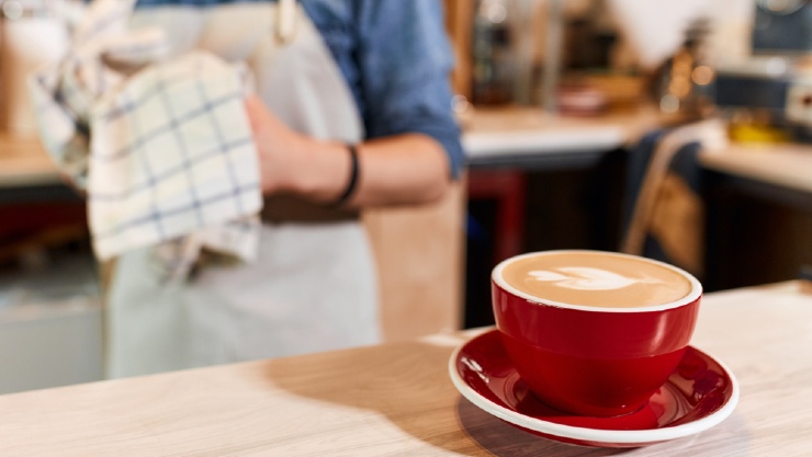Mencari workshop sebagai barista kopi di coffee shop