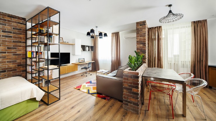 Apartemen jenis studio (Shutterstock).