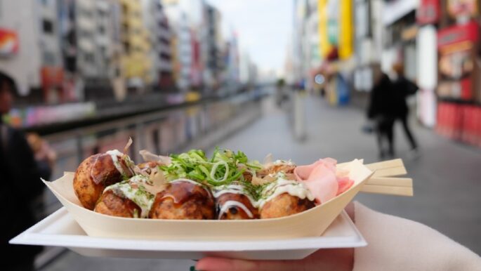 Spanduk Jualan Takoyaki gambar spanduk