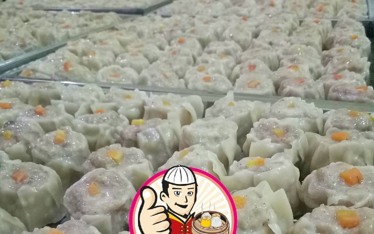 Produksi aneka dimsum unik yang diproduksi pengusaha dimsum