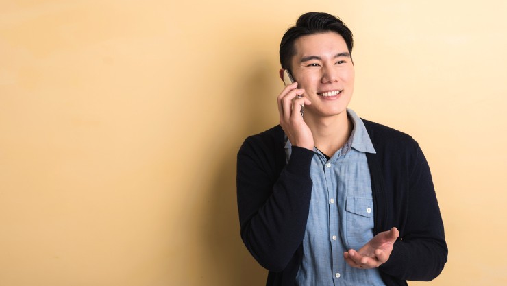 Wawancara pekerjaan melalui telepon (Shutterstock).