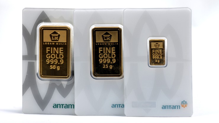 Emas Antam (Shutterstock).