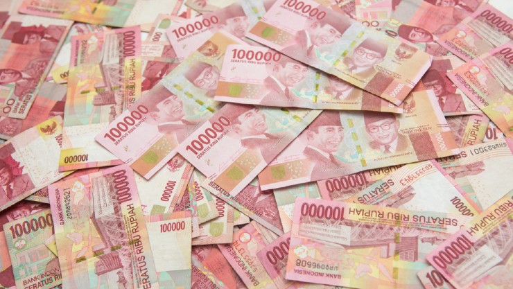 Mata uang rupiah (Shutterstock).