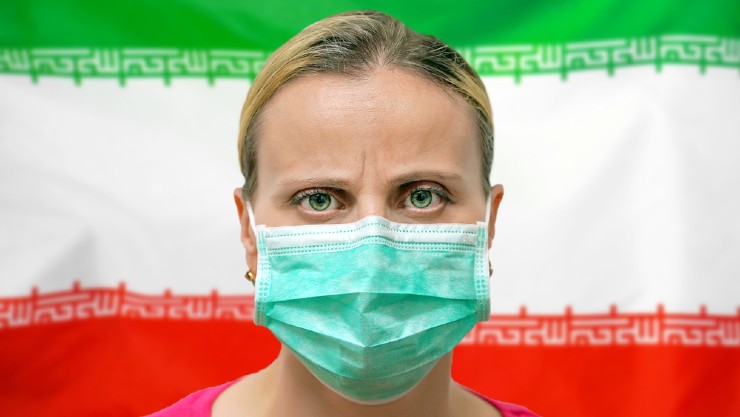 Penyebaran virus Corona di Iran (Shutterstock).