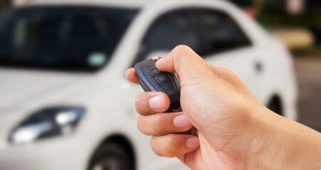 cara reset alarm mobil