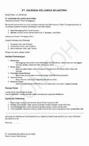 contoh polis asuransi kesehatan keluarga | Lifepal.co.id