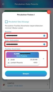 pindah fasilitas kesehatan BPJS