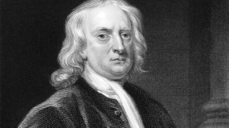Isaac Newton (Shutterstock).