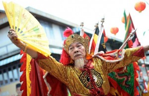 Tarian Tatung Liburan Imlek Tempat Singkawang