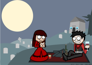 Kencan piknik, biar horor tapi romantis. Siapa yang berani?