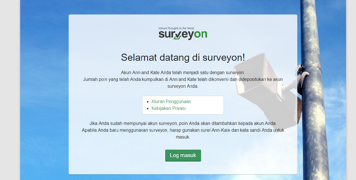Survey online Indonesia