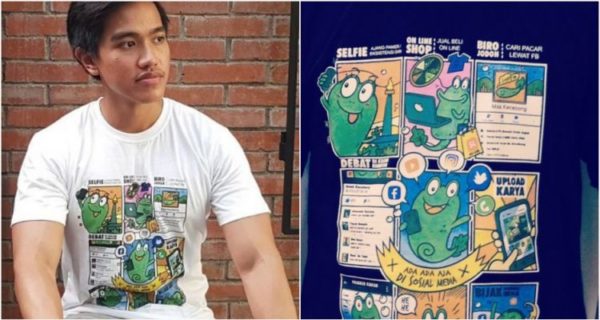 kaos tema kecebong