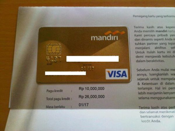 Mandiri Visa Gold