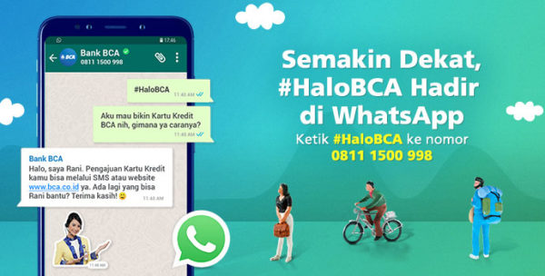 Nomor WhatsApp Halo BCA