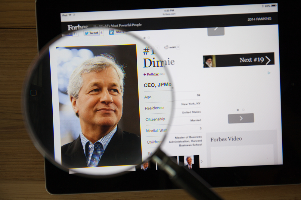 Jamie Dimon. (Shutterstock)