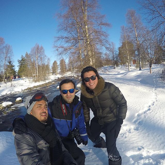 Reino Barack bersama sahabat ke Svansvein (IG reinobarack)