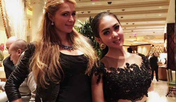 Syahrini dan Paris Hilton (IG parishilton)