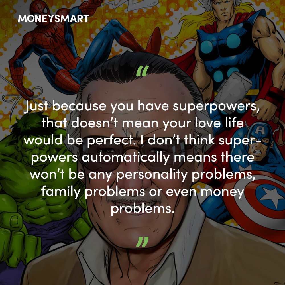 Kata-kata mutiara Stan Lee