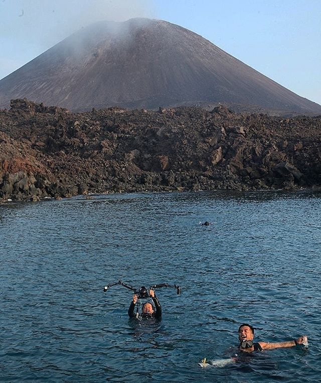 Anak gunung krakatau (IG alvi_kgs)