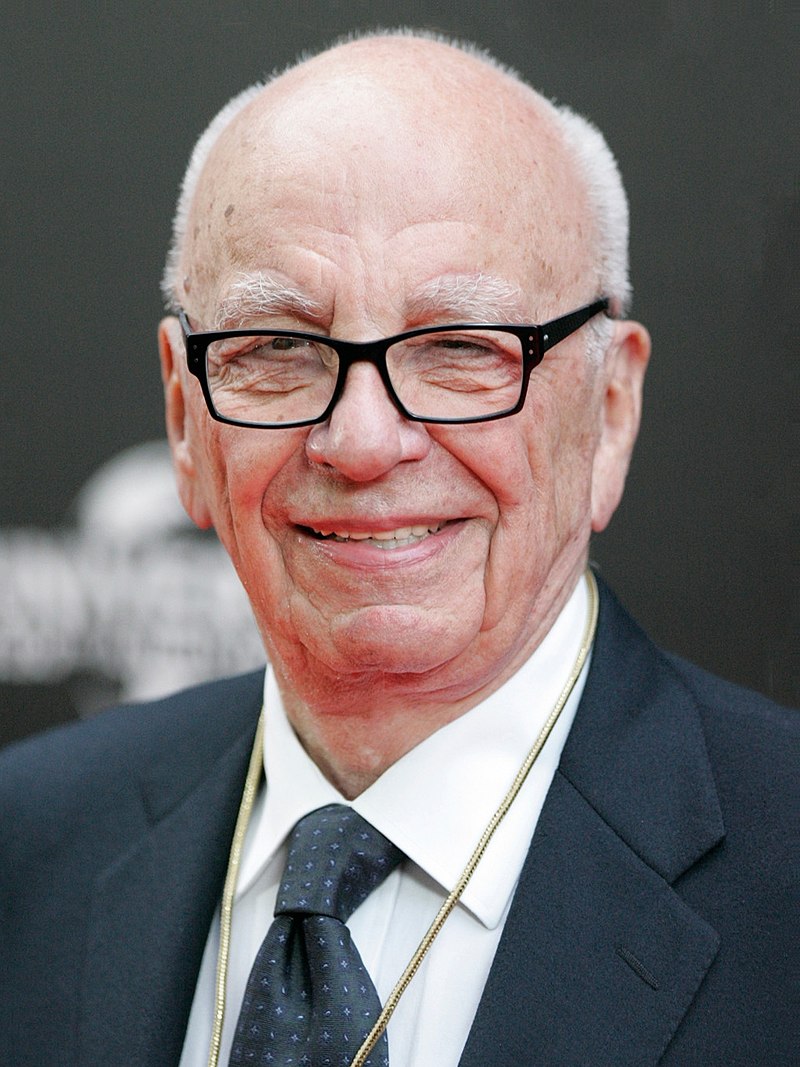 Kekayaan miliarder Rupert Murdoch naik Rp 67 triliun tahun ini. (Wikimedia Commons/ Flickr/Eva Rinaldi)
