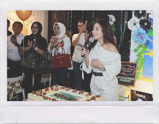 Kado ulang tahun Nikita Willy (IG nikitawillyofficial94)