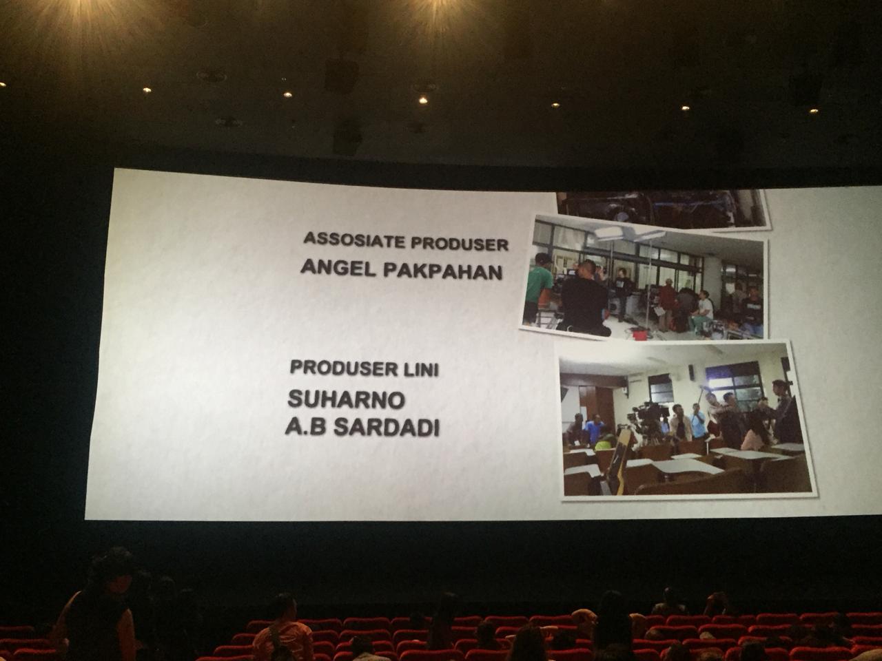 Profesi sebagai publicist film (Dokumentasi Angel Pakpahan)