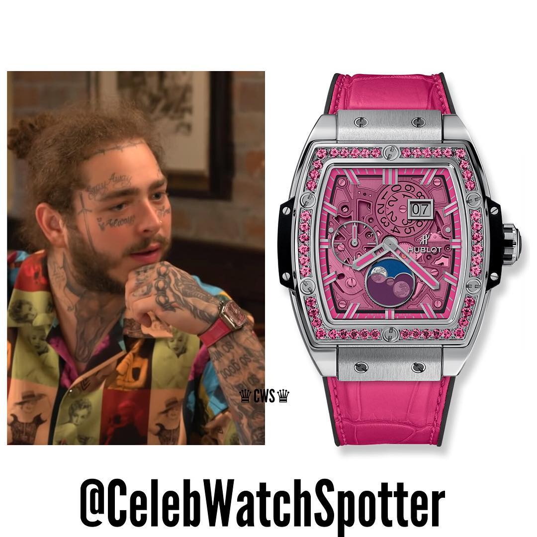 Jam tangan Hublot Post Malone. (Ink361.com)