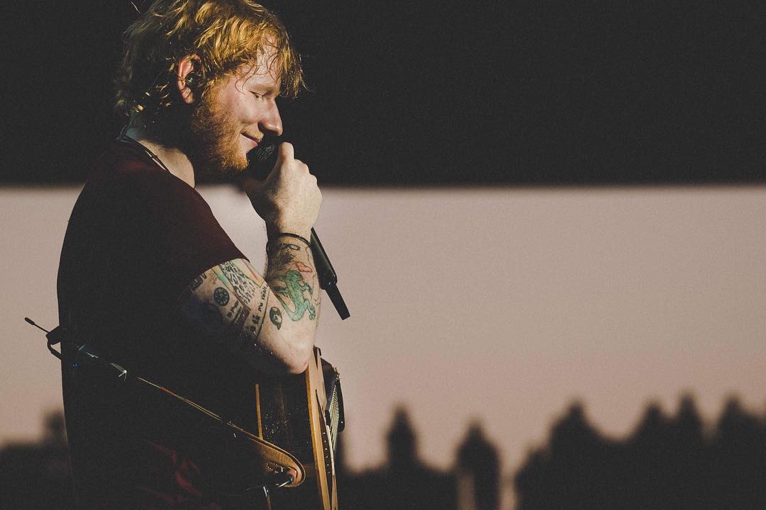 Kata-kata penyemangat dari Ed Sheeran. (Instagram/@teddysphotos)