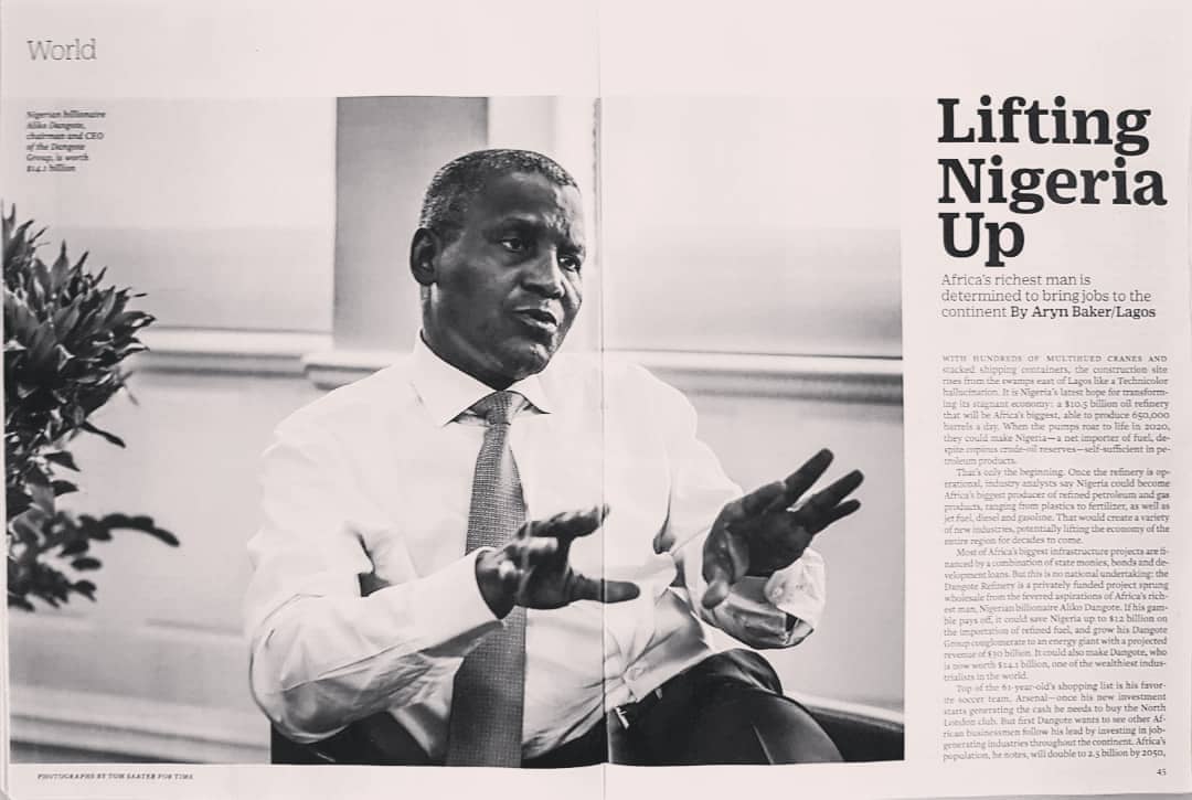 Aliko Dangote, orang terkaya dari Afrika. (Instagram/@dangotegroup)