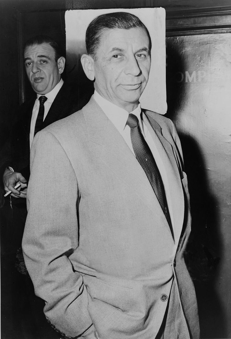 Meyer Lansky, "akuntan gangster" yang disebut-sebut salah satu penjahat terkaya. (Wikimedia Commons)