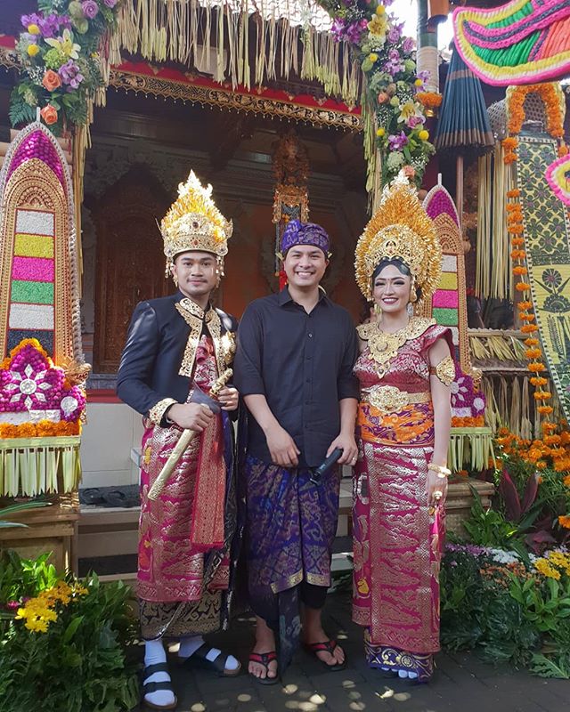 Anak Ajik Krisna nikah (Instagram/glennalinskie)
