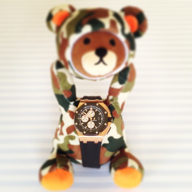 Audemars Piguet Royal Oak Offshore Rose Gold (Instagram/@reinobarack)