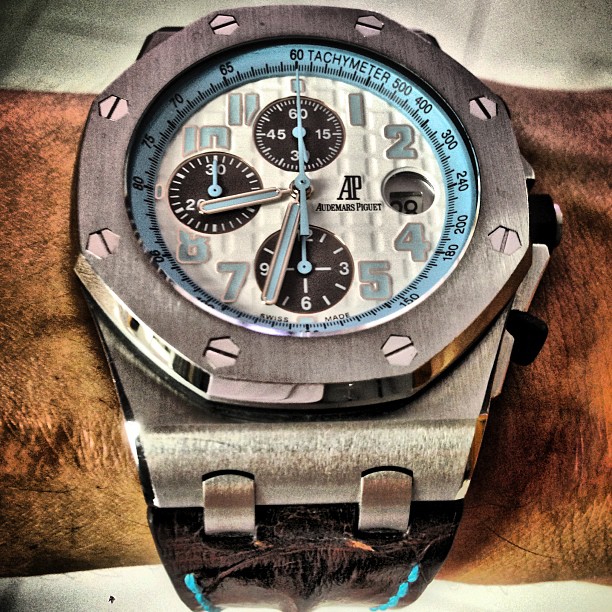 Audemars Piguet Royal Oak Offshore Montauk Highway (Instagram/@reinobarack)