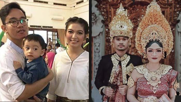 Gibran Rakabuming di pernikahan anak Ajik Krisna