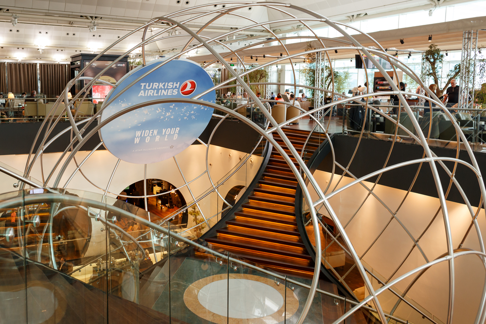 Bandara Istanbul Ataturk, lokasi transit yang menyenangkan. (Shutterstock)