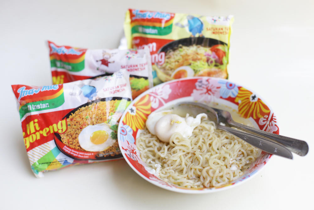 Mie instan, makanan indonesia yang disukai selebriti dunia. (Shutterstock)