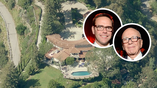 Rumah Rupert Murdoch. (pmcvariety.wordpress.com)